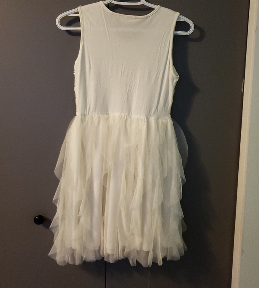 Sz 10/12 Sparkly Tulle Dress - Picture 2 of 3